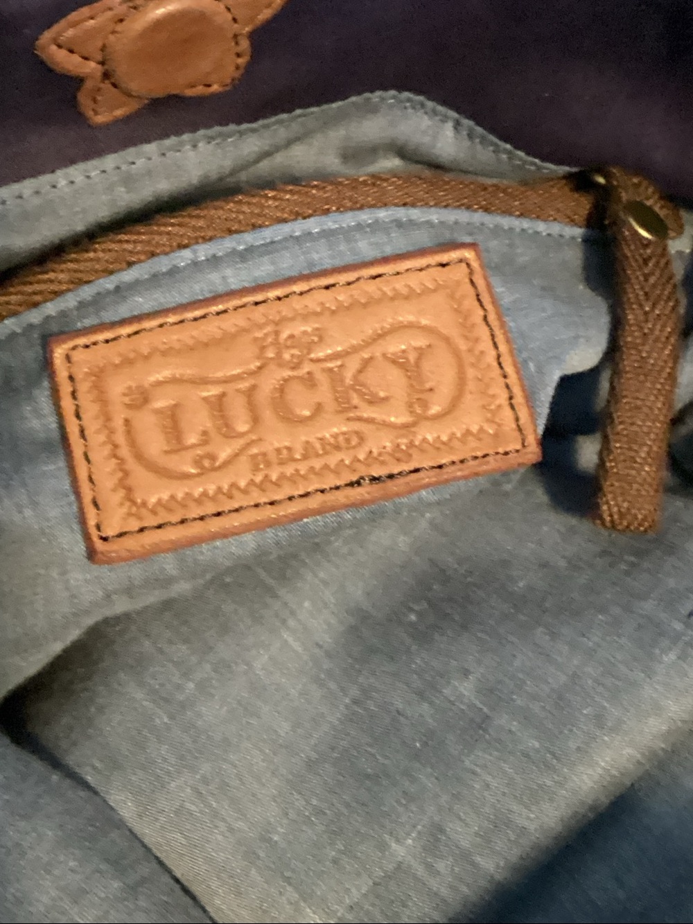 Lucky Brand Floral Pattern Bag - Picture 8 of 9